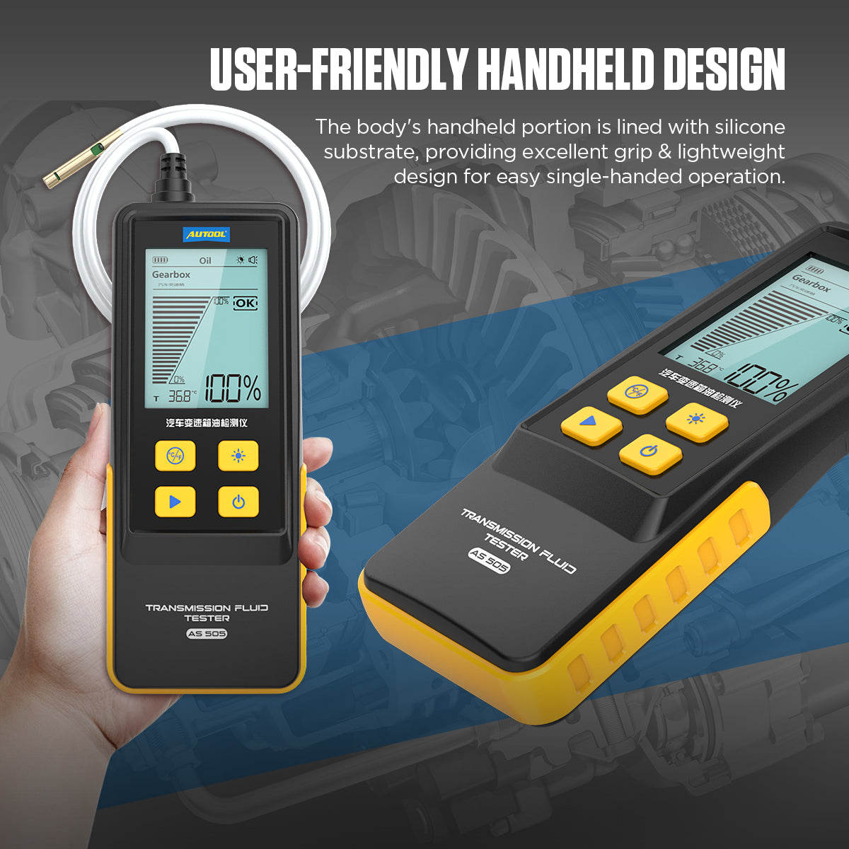 AUTOOL AS505 ATF Transmission Oil Tester – Professzionális Váltóolaj Minőségmérő
