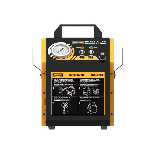 AUTOOL AST612 Pulzáló Fékolajcsere Gép – Kétkörös, Hordozható, Profi Műhelyhasználatra