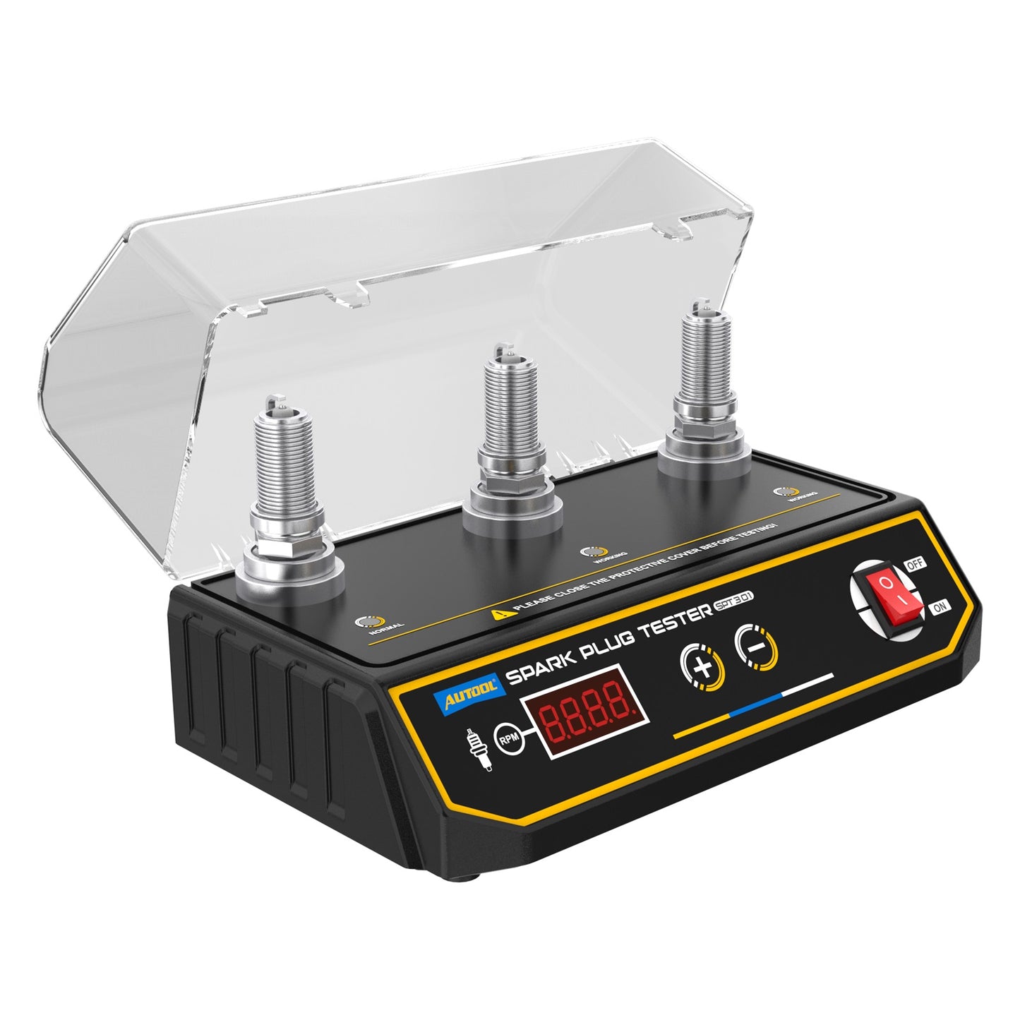 AUTOOL SPT301 háromállású gyújtógyertya teszter – profi autós diagnosztikai eszköz