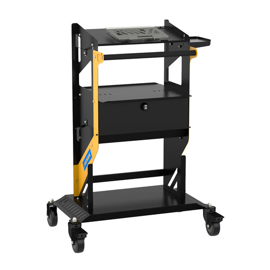 AUTOOL T23 – 3 szintes gördíthető szervizkocsi kerekekkel és fogantyúval, autószerelő diagnosztikai eszköz tároló (új verzió)