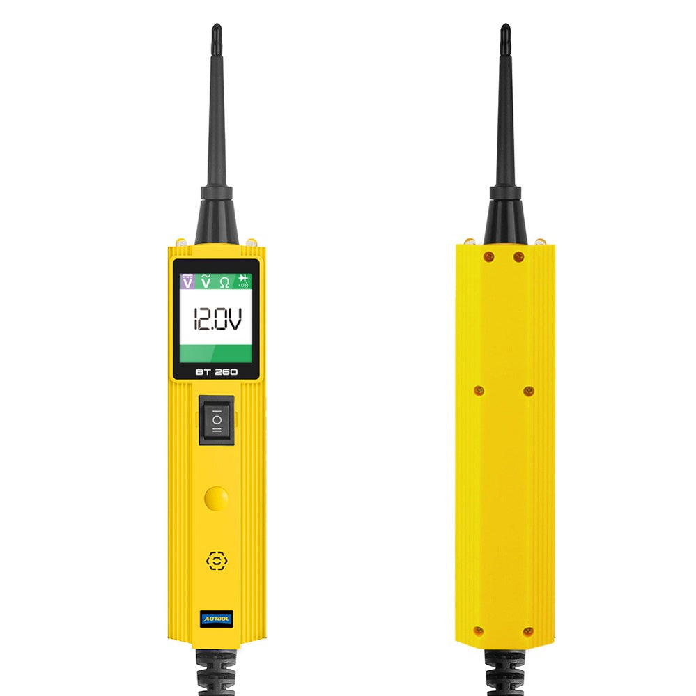 AUTOOL BT260 Elektromos Áramkör Teszter – 12V/24V Profi Járművillamossági Műszer