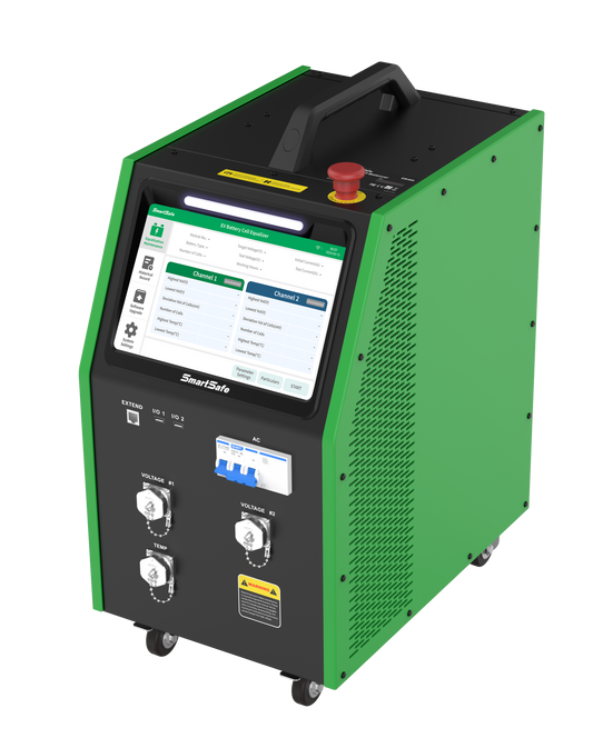 SmartSafe EB480 – EV lítium akkumulátor cella kiegyenlítő berendezés (Battery Cell Equalizer, 48 cella)