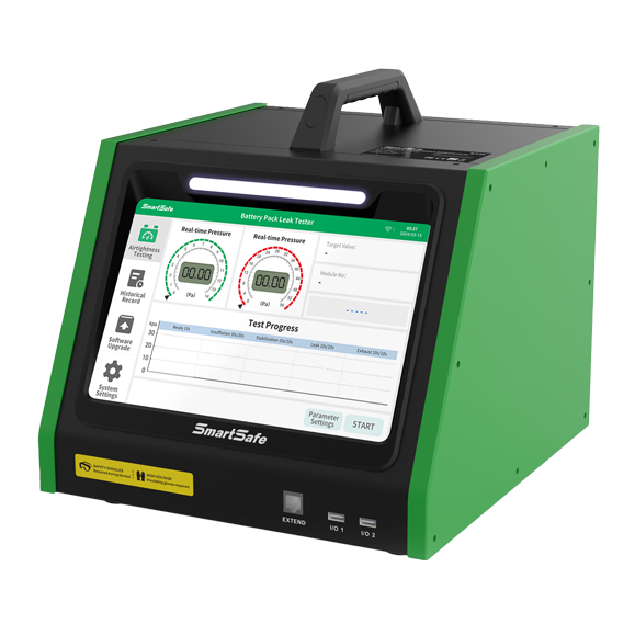 SmartSafe ET30 – EV akkumulátor szivárgásvizsgáló (alacsony nyomású, nagy pontosságú leak detector)