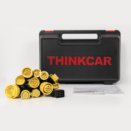 THINKCAR Heavy Duty Pack – Profi teherautó diagnosztikai csomag 150+ márkához, 13 speciális csatlakozóval