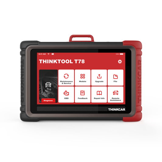 THINKCAR THINKTOOL T78 – professzionális OBD2 diagnosztikai tablet, 34 szerviz reset, kétirányú vezérlés
