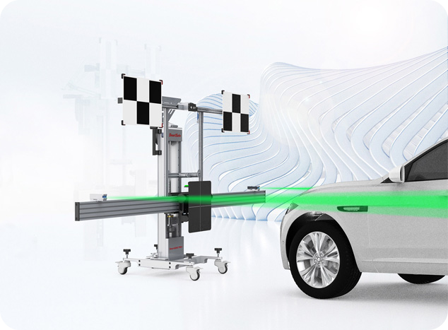 SmartSafe ADAS PRO+ V2 – Személyautó ADAS kalibráló berendezés (Passenger Vehicle ADAS Calibration Equipment)