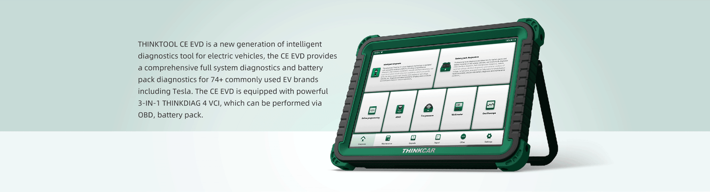 THINKCAR ThinkTool CE EVD – Professzionális elektromos jármű diagnosztikai eszköz