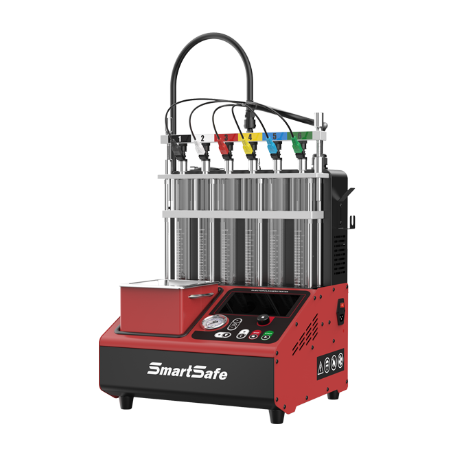 SmartSafe CNC605+ – GDI/PIEZO üzemanyag befecskendező tisztító és teszter (Injector Cleaner & Tester)