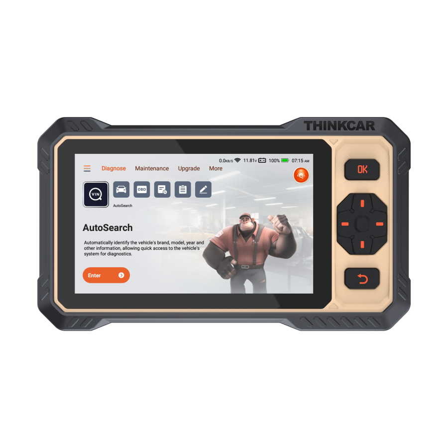THINKCAR ThinkTool Reader 8 – teljes rendszerű OBD2 diagnosztikai szkenner, 15 szerviz reset, CAN FD támogatással