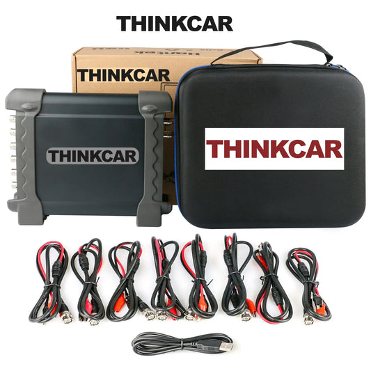 THINKCAR 8 Csatornás USB PC Oszcilloszkóp – Autós Diagnosztikai Oscilloscope, CAN & LIN Bus Vizsgálattal