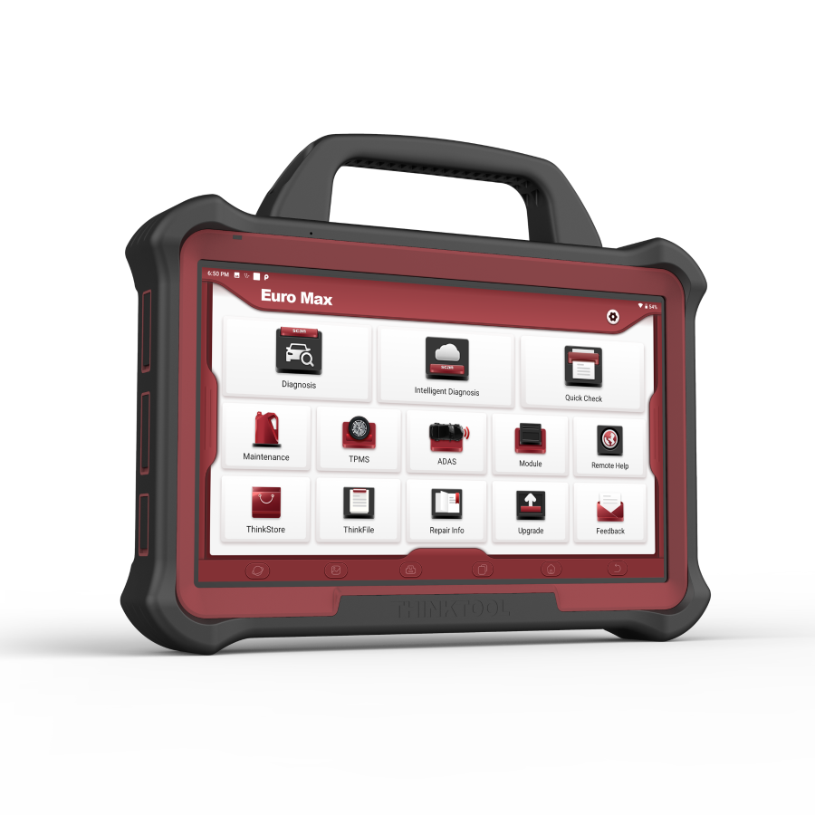 THINKCAR THINKTOOL Euro Max – professzionális 13,3” autódiagnosztikai tablet, J2534, DoIP, CAN FD, opcionális ADAS és HD diagnosztika