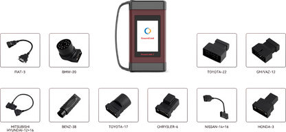 THINKCAR THINKTOOL Euro Master X – 10” professzionális diagnosztikai tablet, J2534, DoIP, CAN FD, opcionális ADAS és HD diagnosztika