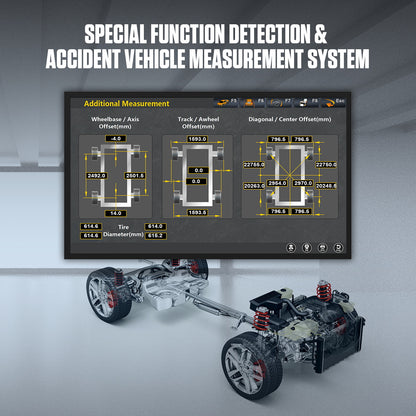 AUTOOL XC508 3D futóműállító gép (3D Wheel Aligner) – Teljesen automata futómű-beállító rendszer