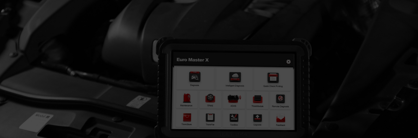 THINKCAR THINKTOOL Euro Master X – 10” professzionális diagnosztikai tablet, J2534, DoIP, CAN FD, opcionális ADAS és HD diagnosztika