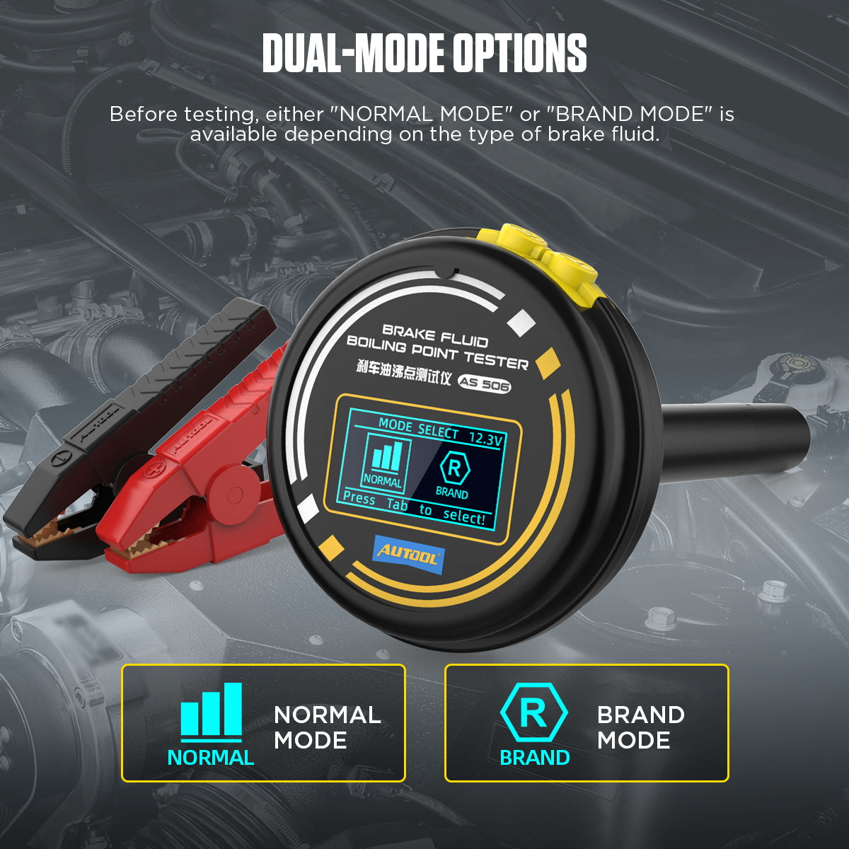 AUTOOL AS506 Brake Fluid Tester – Gyors és pontos fékfolyadék diagnosztika