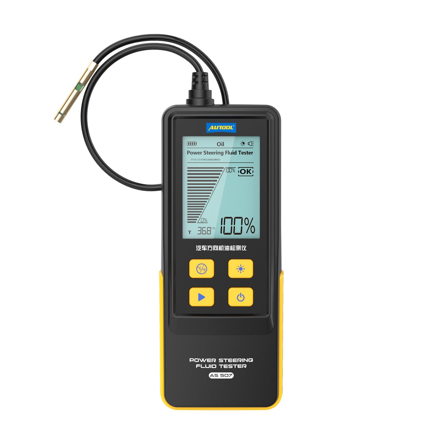 AUTOOL AS507 Power Steering Fluid Tester – Szervokormány Olajminőség Mérő