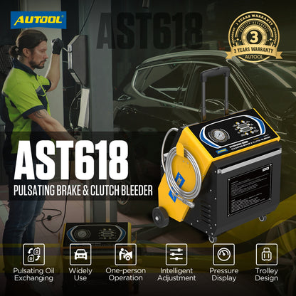 AUTOOL AST618 Pulzáló Fékolajcsere Gép