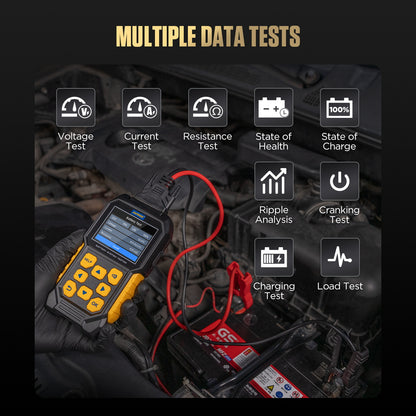 AUTOOL BT460 – 12V/24V Akkumulátor Terheléses Teszter és Diagnosztikai Eszköz