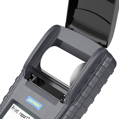 AUTOOL BT860 – 12V/24V Akkumulátor Teszter Hőmérséklet-figyeléssel és Nyomtatóval
