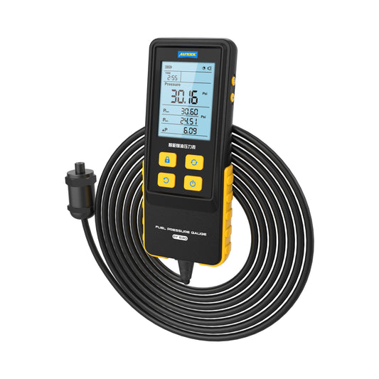 AUTOOL PT630 üzemanyagnyomás-mérő | Digitális, 0–426.6 PSI