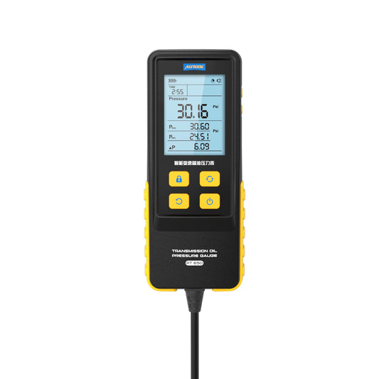 AUTOOL PT650 váltóolaj-nyomásmérő | ATF, digitális, 0–426.6 PSI