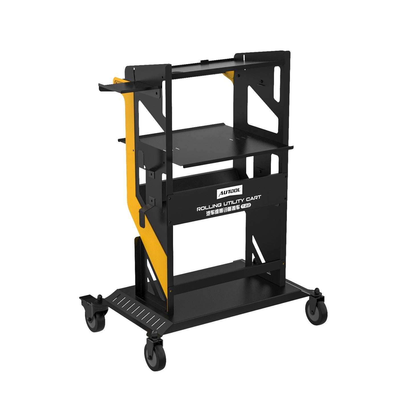 AUTOOL T22- 3X Tier Rolling Tool Cart – Professzionális 3 szintes szerelőszekrény, 300kg teherbírás