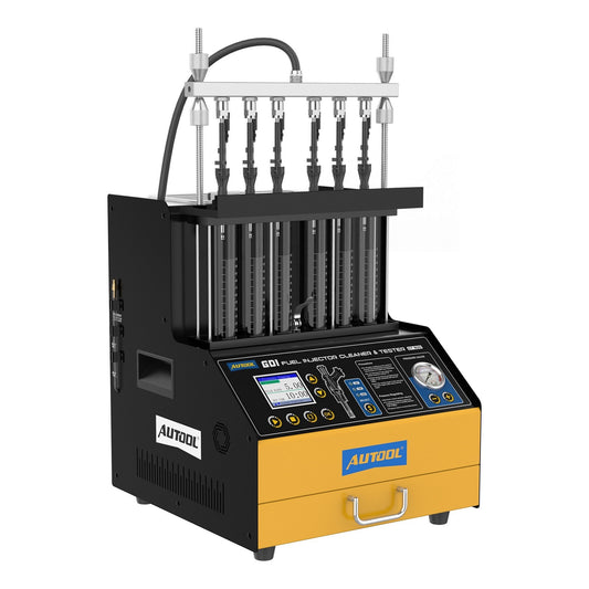AUTOOL CT500 GDI EFI FEI ultrahangos injektor tisztító és tesztelő – 6 hengeres profi készülék