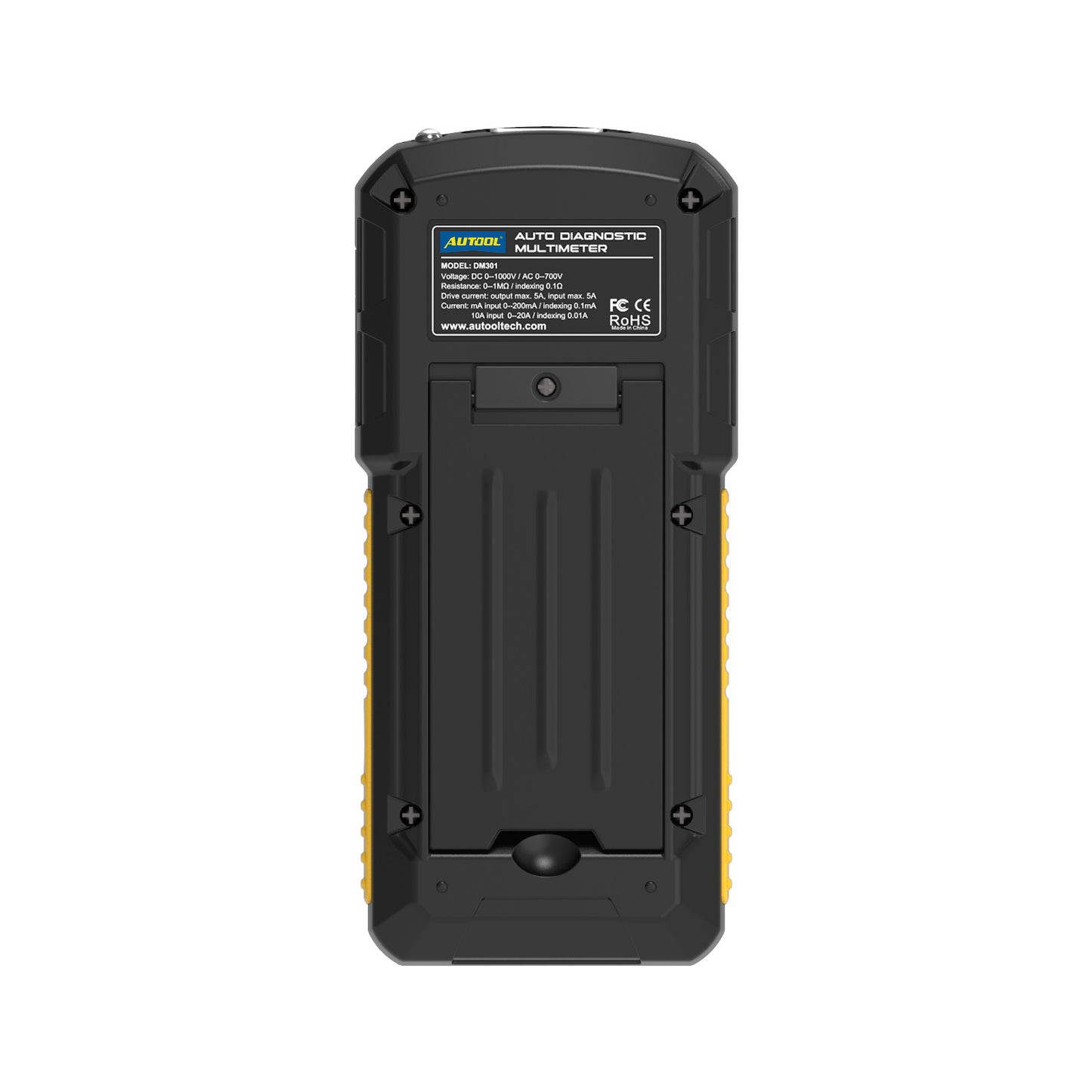 AUTOOL DM301 Diagnosztikai Multiméter – Oszcilloszkóp és True RMS Autóelektronikai Tesztelő