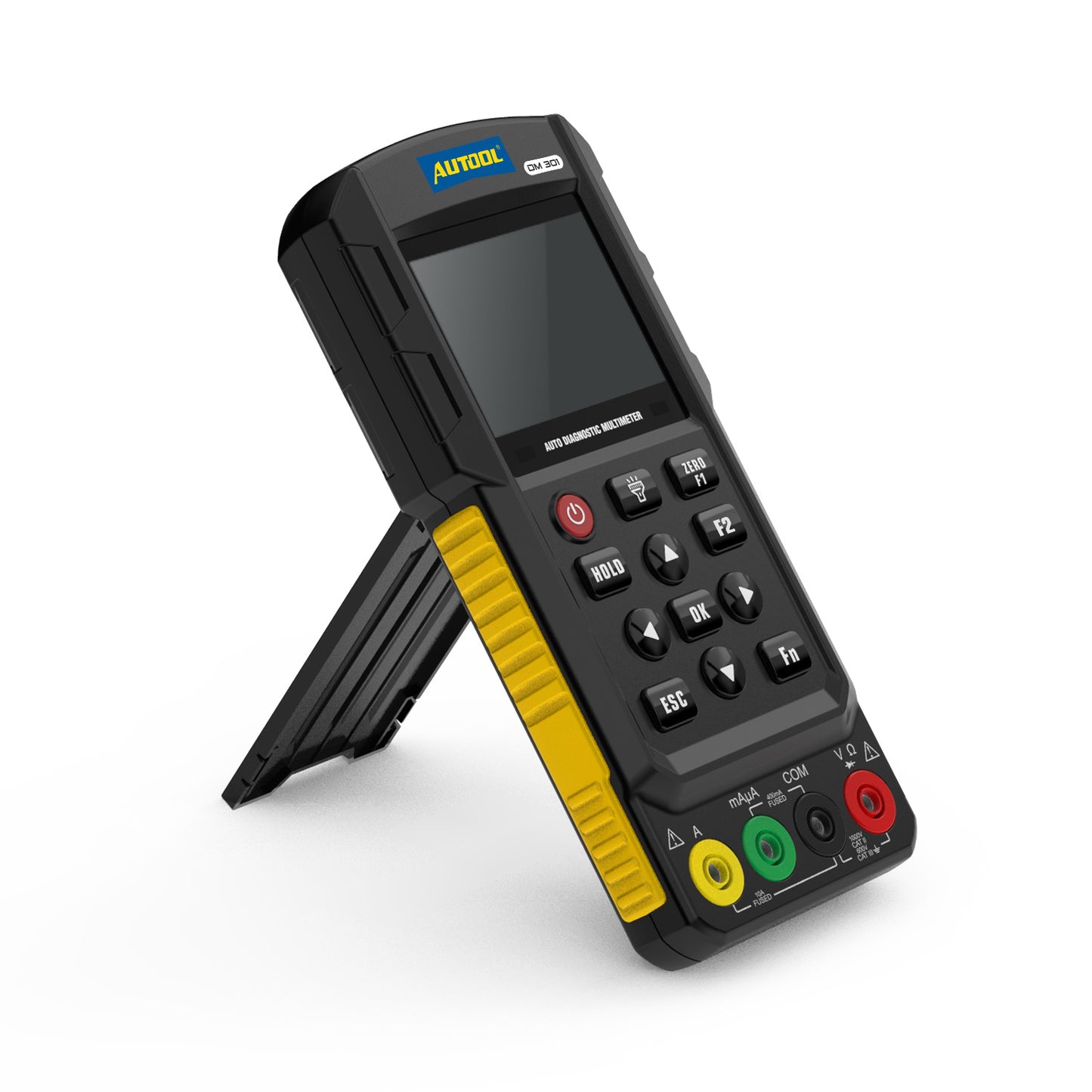 AUTOOL DM301 Diagnosztikai Multiméter – Oszcilloszkóp és True RMS Autóelektronikai Tesztelő