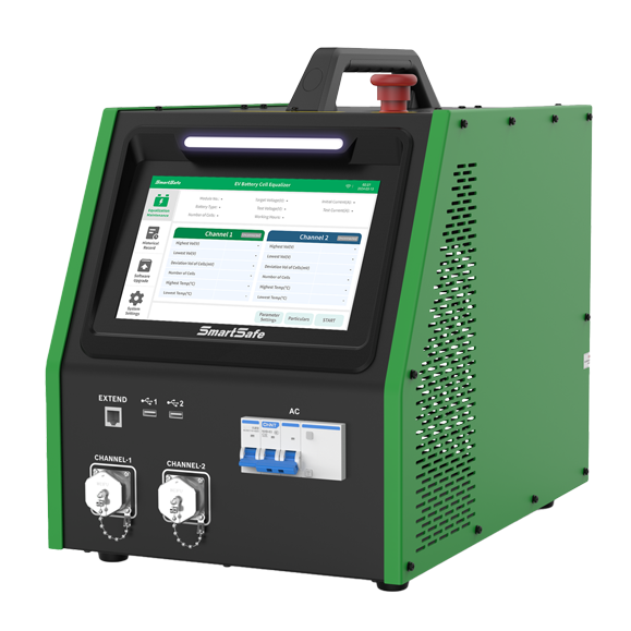 SmartSafe ECB240 – EV lítium akkumulátor cella kiegyenlítő gép (Battery Cell Equalizer)