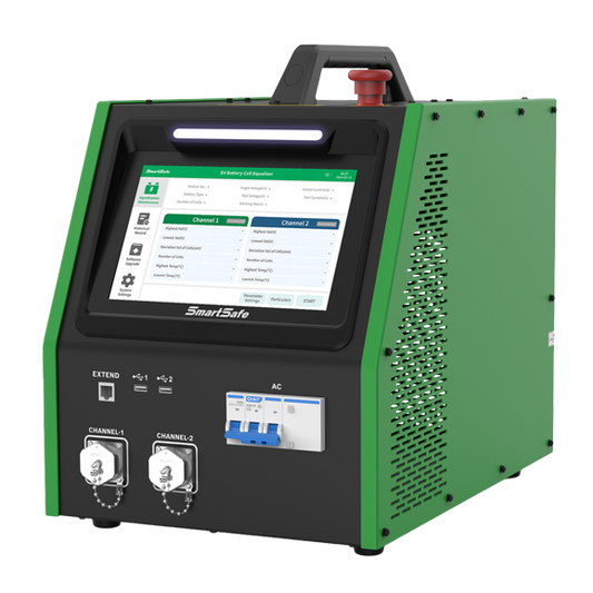 SmartSafe ECB240 – EV lítium akkumulátor cella kiegyenlítő gép (Battery Cell Equalizer)
