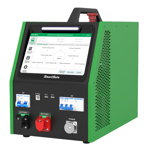 SmartSafe EP401 – EV akkumulátor töltő és kisütő berendezés (Charge & Discharge Equipment)