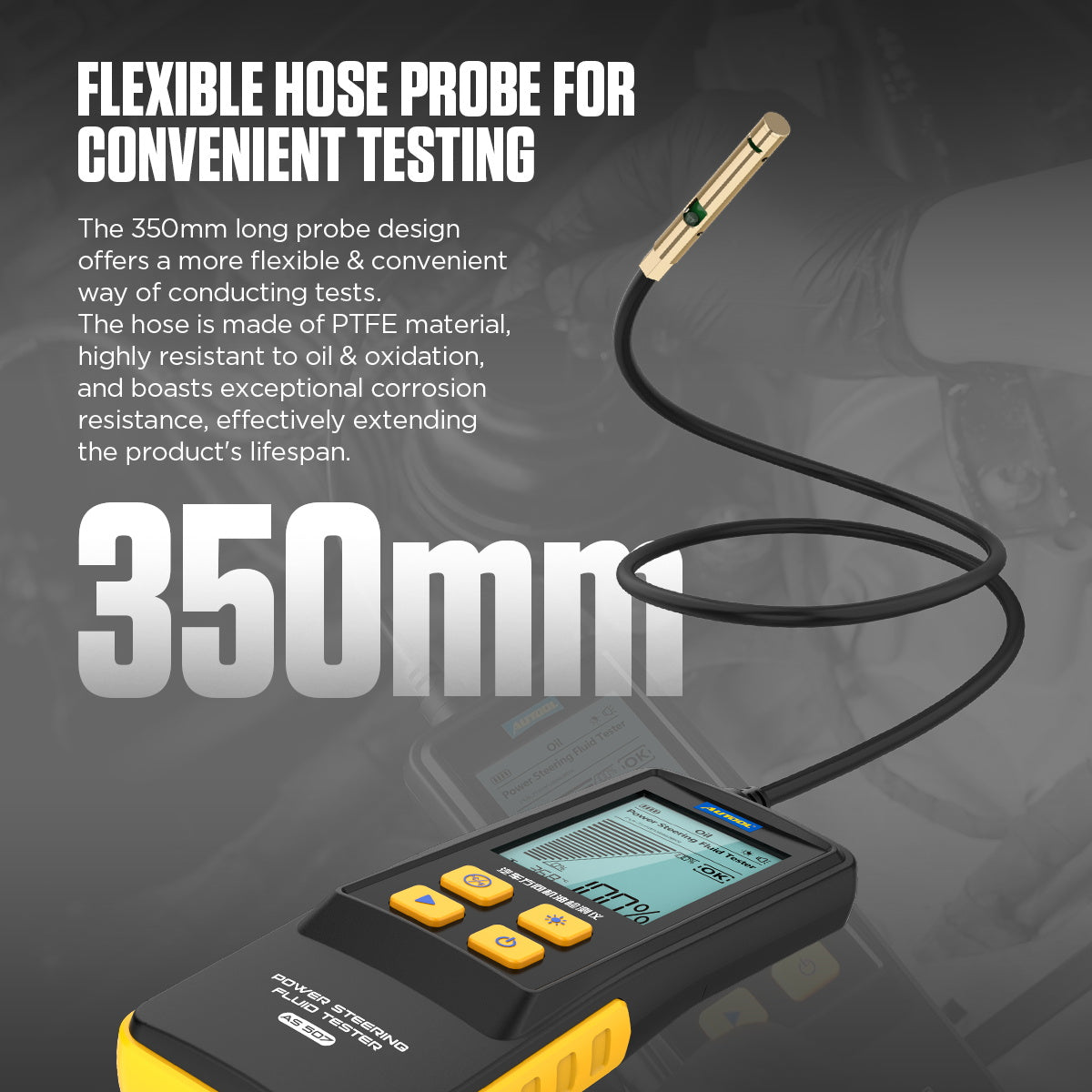 AUTOOL AS507 Power Steering Fluid Tester – Szervokormány Olajminőség Mérő