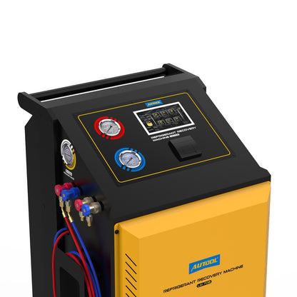 AUTOOL LM708 automata klímatöltő gép R134a és HFO-1234yf hűtőközeghez