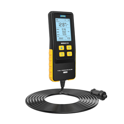AUTOOL PT635 prémium üzemanyagnyomás-mérő | Hőmérséklet kijelzés, 0–426.6 PSI