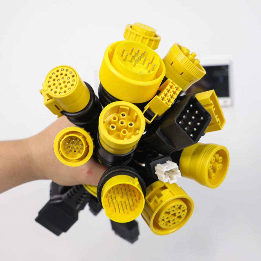THINKCAR Heavy Duty Pack – Profi teherautó diagnosztikai csomag 150+ márkához, 13 speciális csatlakozóval