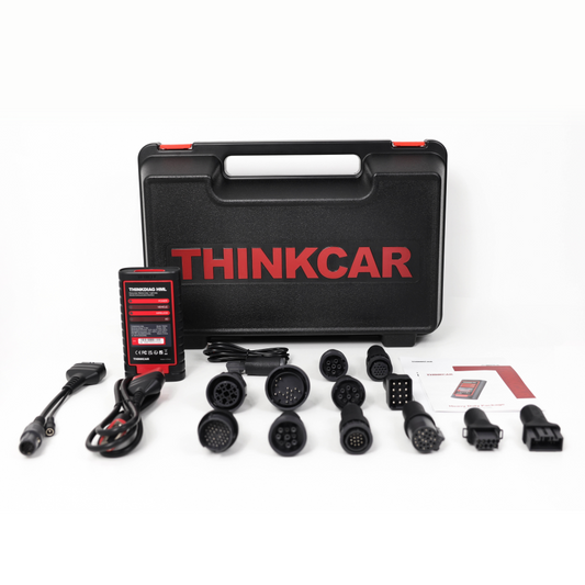 THINKCAR Heavy Duty Pack – Profi teherautó diagnosztikai csomag 150+ márkához, 13 speciális csatlakozóval