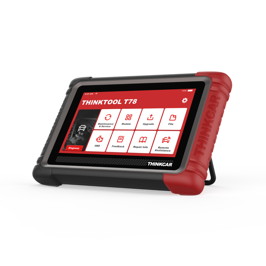 THINKCAR THINKTOOL T78 – professzionális OBD2 diagnosztikai tablet, 34 szerviz reset, kétirányú vezérlés