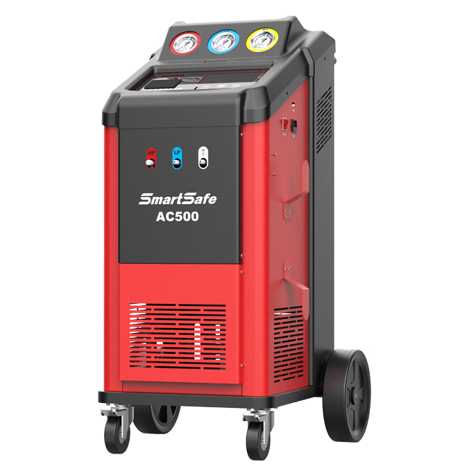 SmartSafe AC500 – Autóklíma szervizállomás (Car A/C Recharge & Recovery Machine)