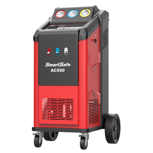 SmartSafe AC500 – Autóklíma szervizállomás (Car A/C Recharge & Recovery Machine)