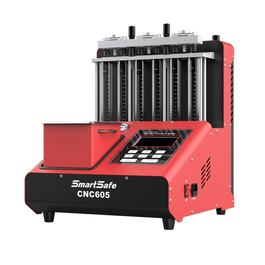 SmartSafe CNC605 – GDI injektor tisztító és tesztelő berendezés (Injector Cleaner & Tester)