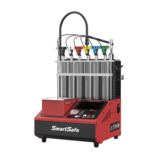 SmartSafe CNC605+ – GDI/PIEZO üzemanyag befecskendező tisztító és teszter (Injector Cleaner & Tester)