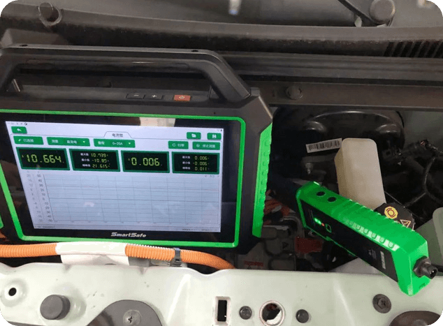 SmartSafe ECC01 – Áramfogó lakatfogó (Current Clamp for EV Diagnostics, iSmartEV EC100 Upgrade)
