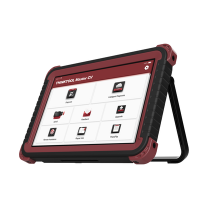 THINKCAR THINKTOOL Euro Master CV – 10” professzionális teherautó diagnosztikai tablet, 190+ márka támogatással, opcionális ADAS és moduláris bővítéssel