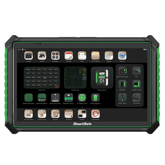 SmartSafe P13 – EV diagnosztikai és akkumulátor tesztelő berendezés (EV Detection Tool, ADAS, Anti-theft, Equalizer, Charge/Discharge)