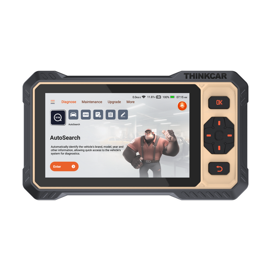 THINKCAR ThinkTool Reader 8 – teljes rendszerű OBD2 diagnosztikai szkenner, 15 szerviz reset, CAN FD támogatással