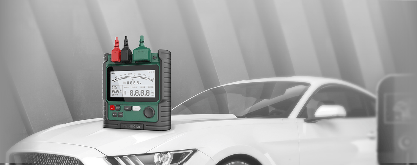 THINKCAR CE EVC 201 – Professzionális szigetelésvizsgáló műszer elektromos járművekhez