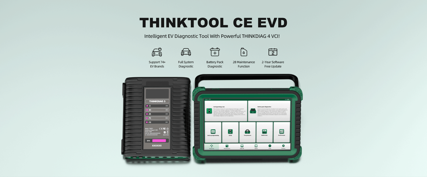 THINKCAR ThinkTool CE EVD – Professzionális elektromos jármű diagnosztikai eszköz