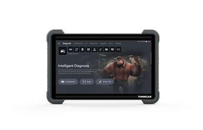 ThinkTool Euro 394 EV Pro – 12" AI Diagnosztikai Eszköz Valós Idejű Dual-Screen Funkcióval Személy + Elektromos autókhoz