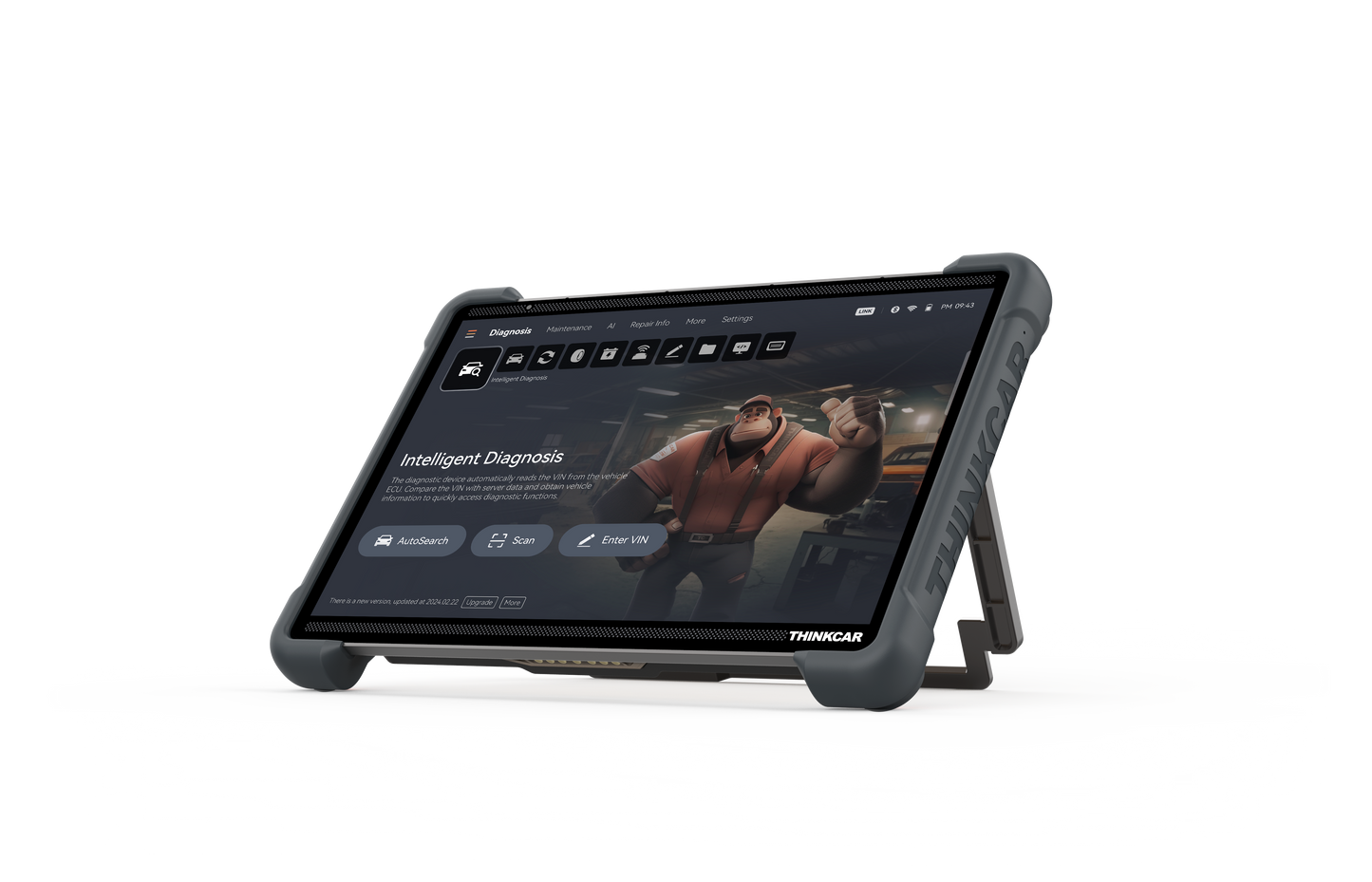 ThinkTool Euro 399 HD EV Ultra – 14" AI Diagnosztikai Eszköz Dual Vehicle Támogatással , személyautó + elektromos autó + teherautó diagnosztikával